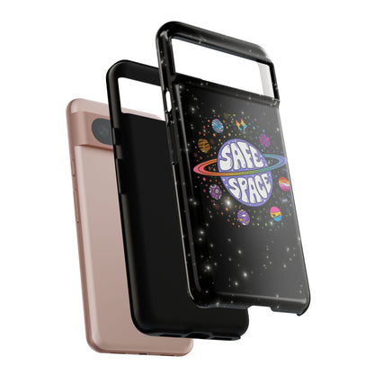 "Safe Space" LGBTQIA+ Pride Galaxy Android Tough Phone Case