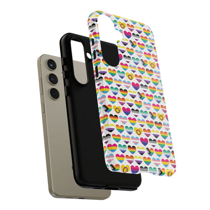 “Heart of Diversity" – Bright Edition – Android Tough Phone Case