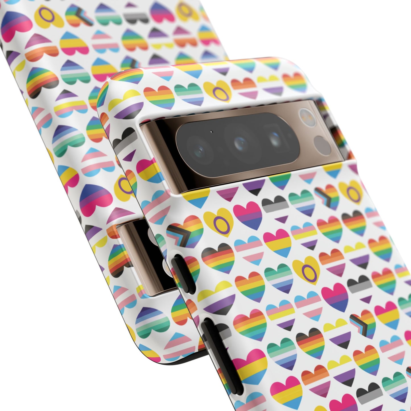 “heart of diversity" – bright edition – android tough phone case