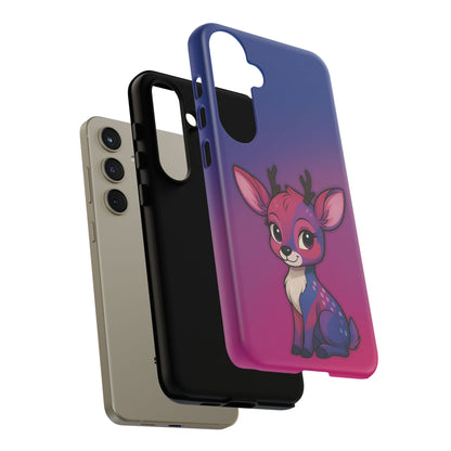 “Bi-Design” – Bisexual Pride Doe Android Tough Phone Case