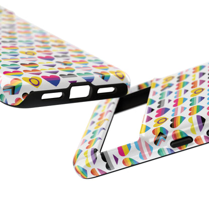 “Heart of Diversity" – Bright Edition – Android Tough Phone Case