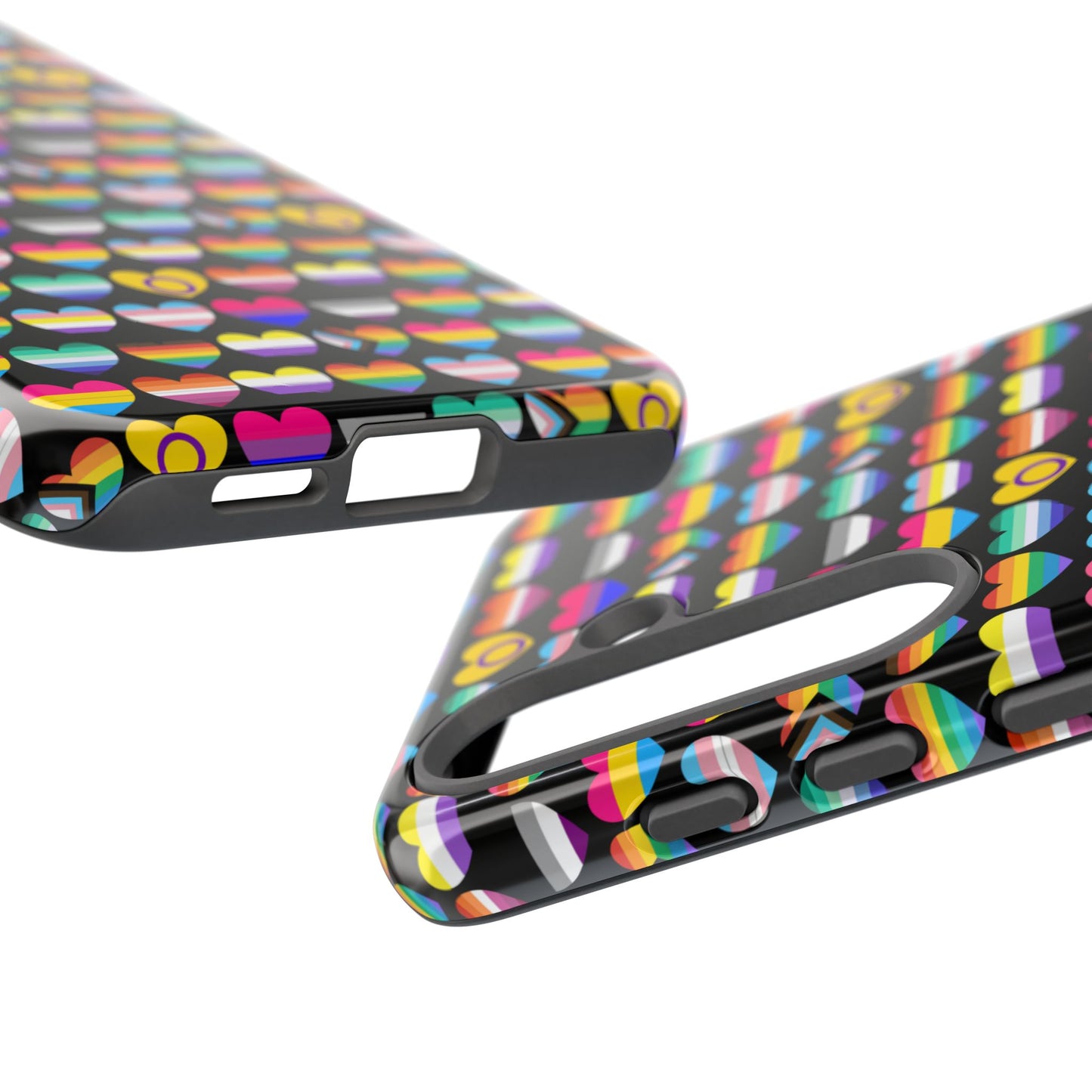 “heart of diversity" – bold edition – android tough phone case
