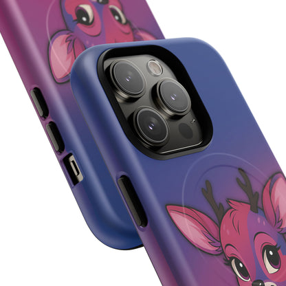 “Bi-Design” – Bisexual Pride Doe MagSafe® iPhone Tough Case