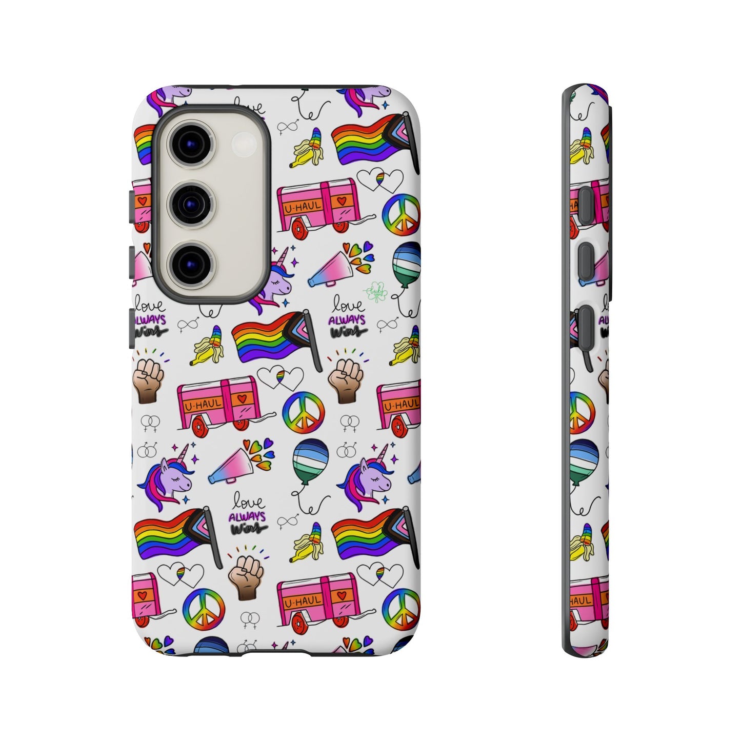 "identity mix" lgbtqia+ collage android tough phone case