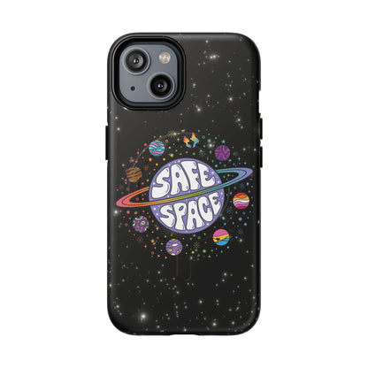 "Safe Space" LGBTQIA+ Pride Galaxy MagSafe® iPhone Case