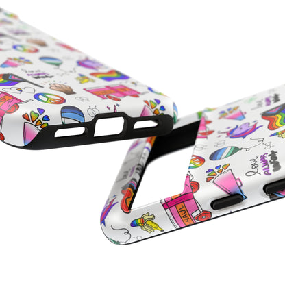 "Identity Mix" LGBTQIA+ Collage Android Tough Phone Case