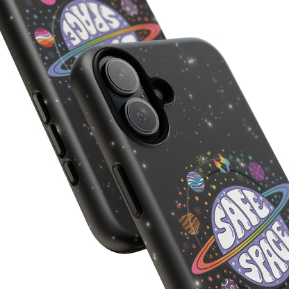 "Safe Space" LGBTQIA+ Pride Galaxy MagSafe® iPhone Case