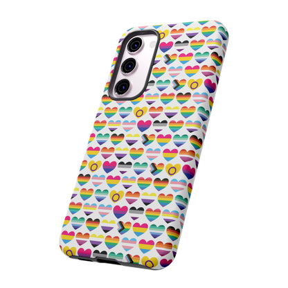 “Heart of Diversity" – Bright Edition – Android Tough Phone Case