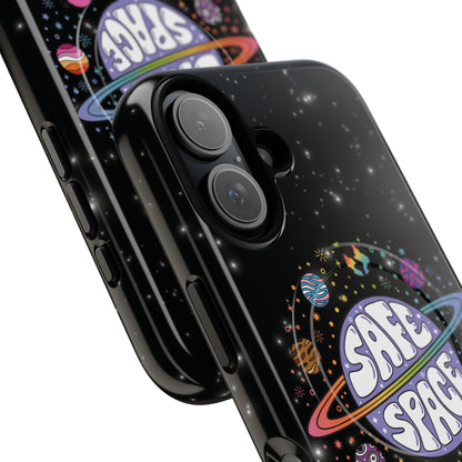 "Safe Space" LGBTQIA+ Pride Galaxy MagSafe® iPhone Case