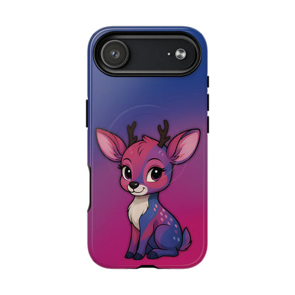 “Bi-Design” – Bisexual Pride Doe MagSafe® iPhone Tough Case