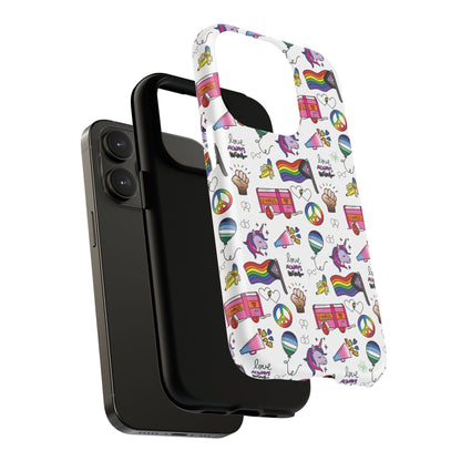 “Identity Mix” LGBTQIA+ Collage MagSafe® Tough iPhone Case