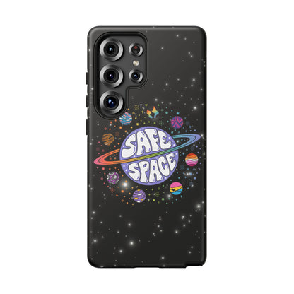 "Safe Space" LGBTQIA+ Pride Galaxy Android Tough Phone Case