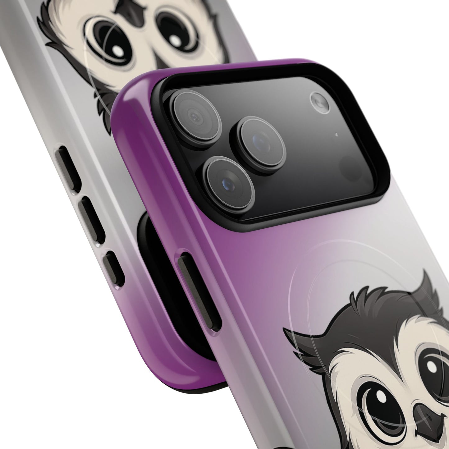 "ace-wise" – asexual pride owl magsafe® iphone tough case