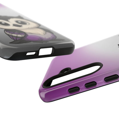 "Ace-Wise" – Asexual Pride Owl Android Tough Phone Case