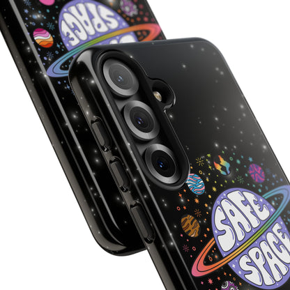 "Safe Space" LGBTQIA+ Pride Galaxy Android Tough Phone Case