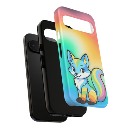"Queer as a Fox" – Queer Pride Fox Android Tough Phone Case