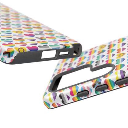 “Heart of Diversity" – Bright Edition – Android Tough Phone Case