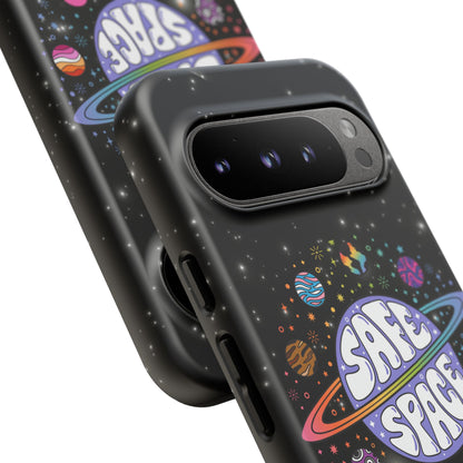 "Safe Space" LGBTQIA+ Pride Galaxy Android Tough Phone Case