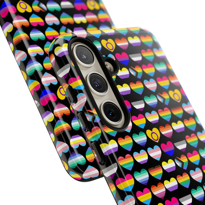 “Heart of Diversity" – Bold Edition – Android Tough Phone Case