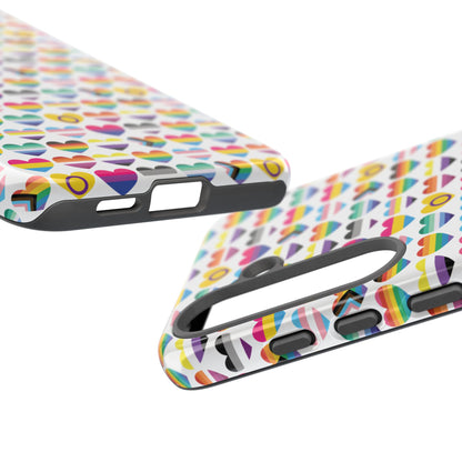 “Heart of Diversity" – Bright Edition – Android Tough Phone Case
