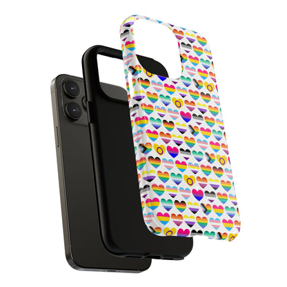 “Heart of Diversity” – Bright Edition – MagSafe® iPhone Tough Case