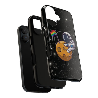 "Cosmic Queer" LGBTQIA+ Astronaut MagSafe® iPhone Tough Case