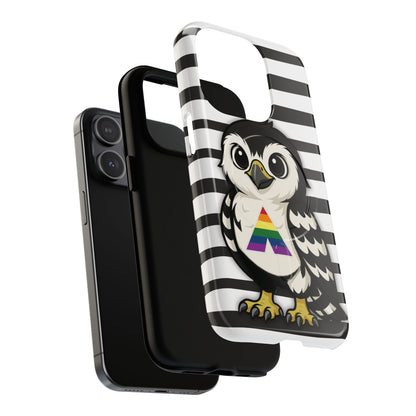 "Fly with Pride" – LGBTQIA+ Ally Pride Hawk MagSafe® iPhone Tough Case