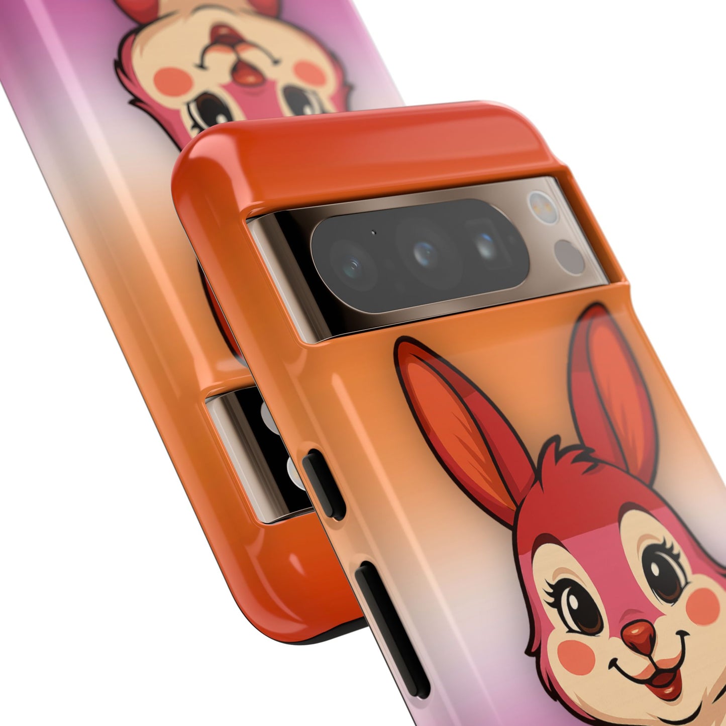 "hare to slay" – lesbian [femme] bunny android tough phone case