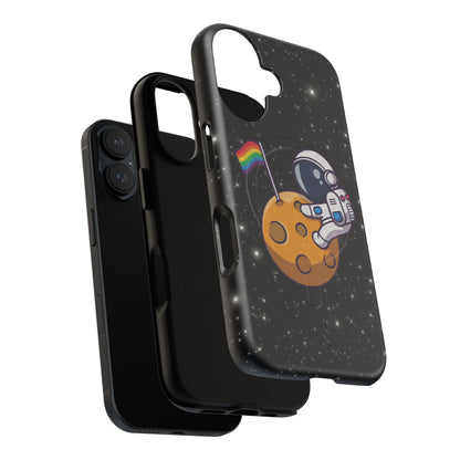 "Cosmic Queer" LGBTQIA+ Astronaut MagSafe® iPhone Tough Case