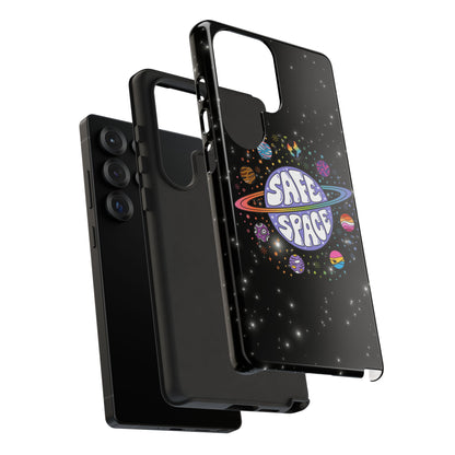 "Safe Space" LGBTQIA+ Pride Galaxy Android Tough Phone Case