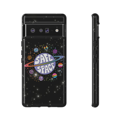"Safe Space" LGBTQIA+ Pride Galaxy Android Tough Phone Case