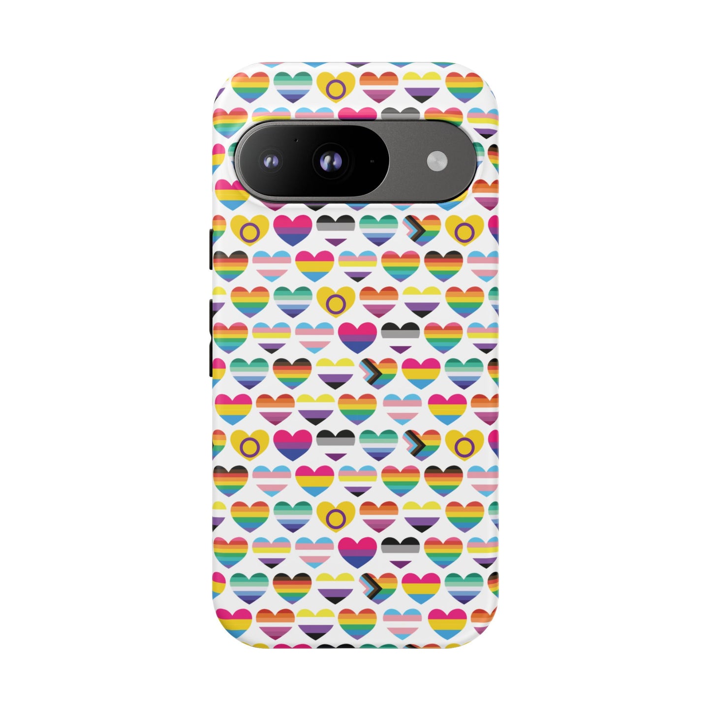 “heart of diversity" – bright edition – android tough phone case