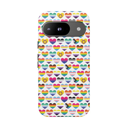 “Heart of Diversity" – Bright Edition – Android Tough Phone Case