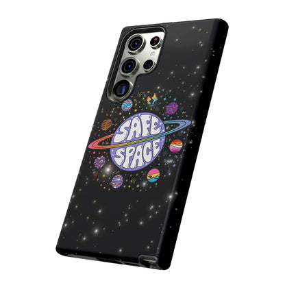 "Safe Space" LGBTQIA+ Pride Galaxy Android Tough Phone Case