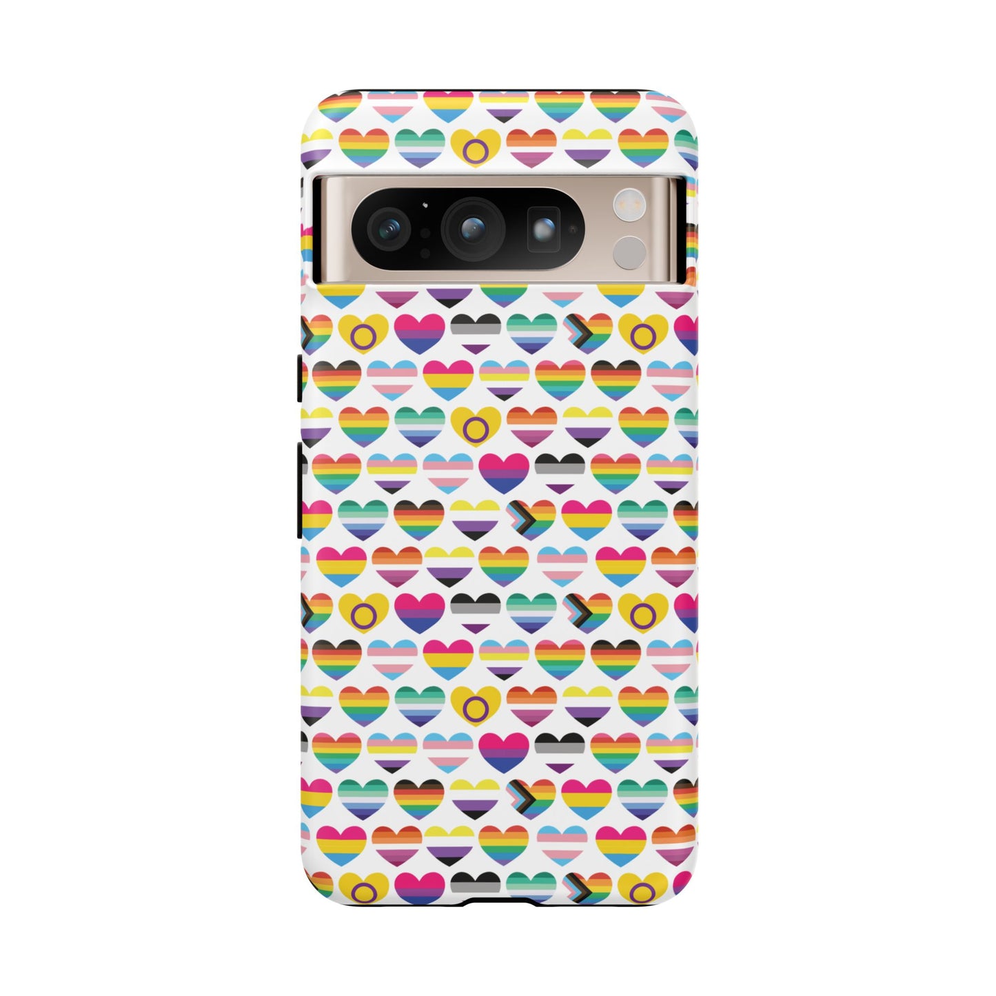 “heart of diversity" – bright edition – android tough phone case