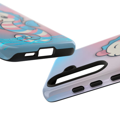 “Sea Me” – Trans Pride Seahorse Android Tough Phone Case