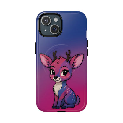 “Bi-Design” – Bisexual Pride Doe MagSafe® iPhone Tough Case