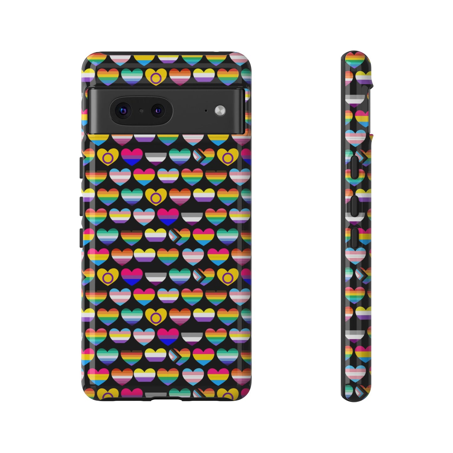 “heart of diversity" – bold edition – android tough phone case