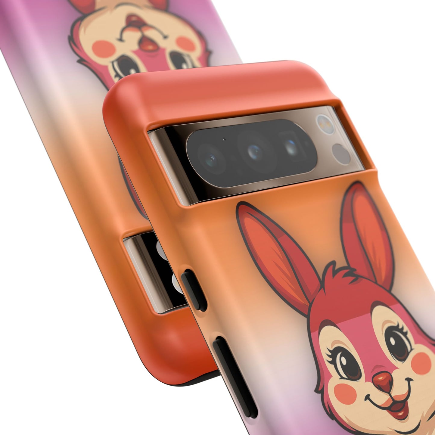 "hare to slay" – lesbian [femme] bunny android tough phone case