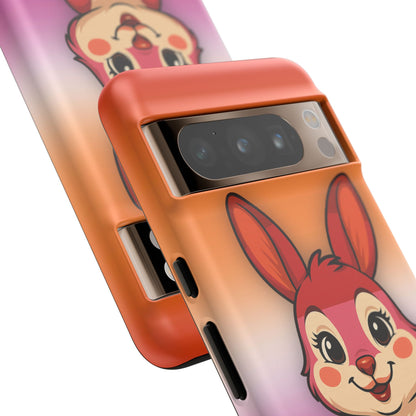 "Hare to Slay" – Lesbian [Femme] Bunny Android Tough Phone Case
