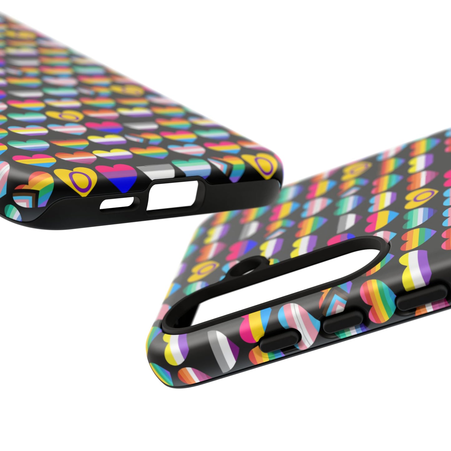 “heart of diversity" – bold edition – android tough phone case