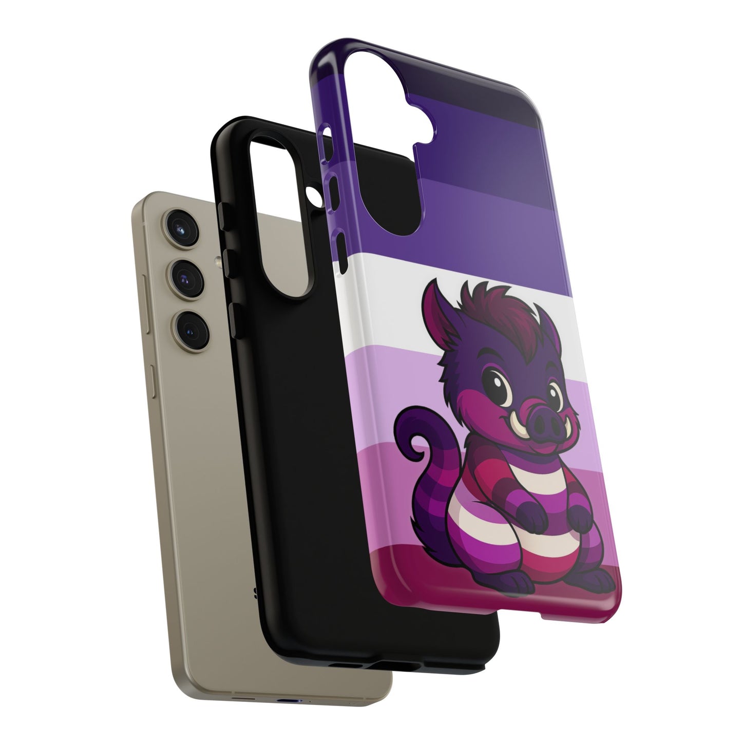 “butch boareal” – butch [stud] pride boar android tough phone case