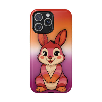 "Hare to Slay" – Lesbian [Femme] Bunny MagSafe® iPhone Tough Case