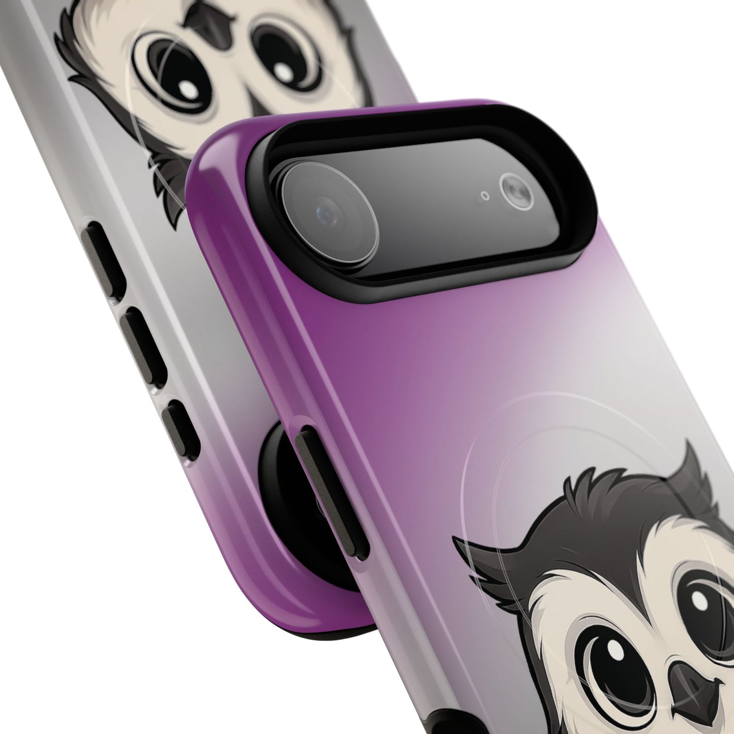"ace-wise" – asexual pride owl magsafe® iphone tough case