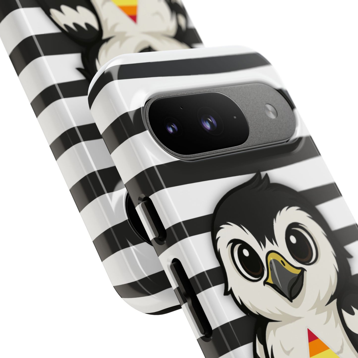 "fly with pride" – lgbtqia+ ally pride hawk android tough phone case