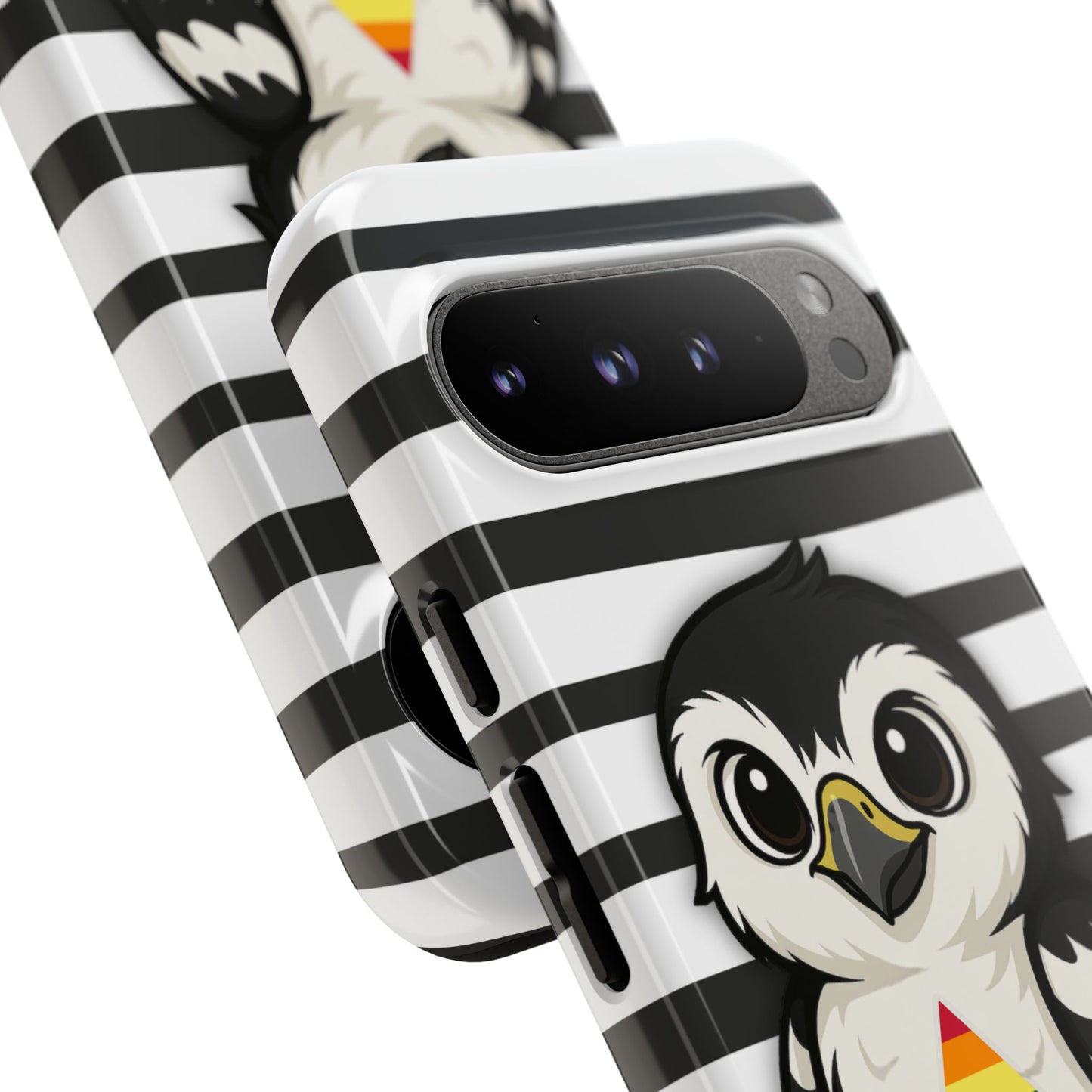 "fly with pride" – lgbtqia+ ally pride hawk android tough phone case