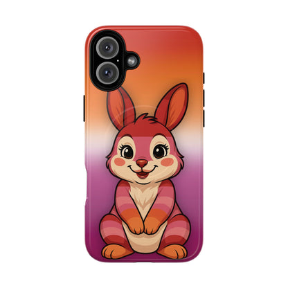 "Hare to Slay" – Lesbian [Femme] Bunny MagSafe® iPhone Tough Case