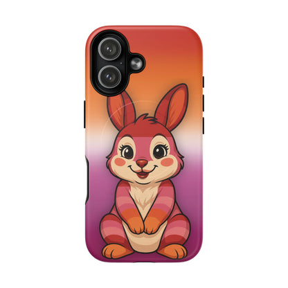 "Hare to Slay" – Lesbian [Femme] Bunny MagSafe® iPhone Tough Case