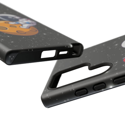 "Cosmic Queer" LGBTQIA+ Android Astronaut Tough Phone Case