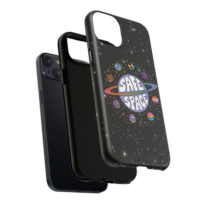 "Safe Space" LGBTQIA+ Pride Galaxy MagSafe® iPhone Case